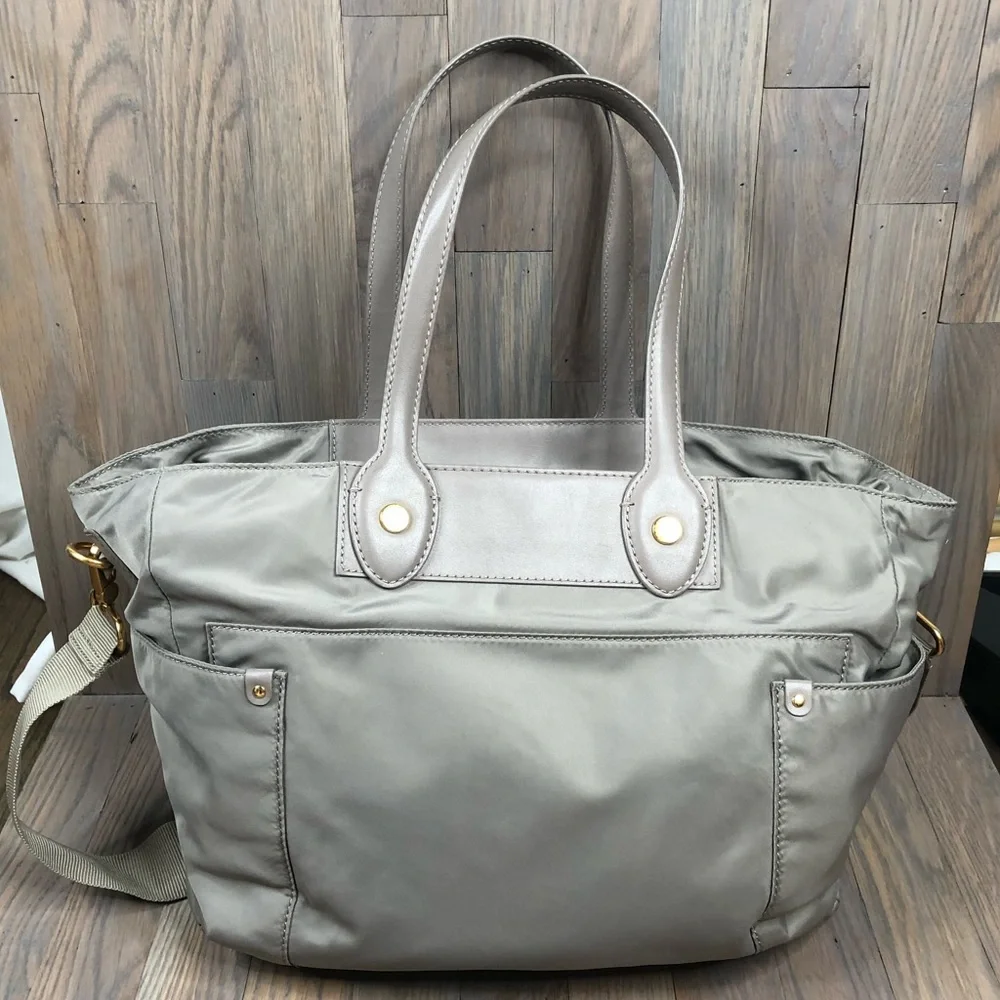 Marc by Marc Jacobs Taupe Nylon Baby Bag